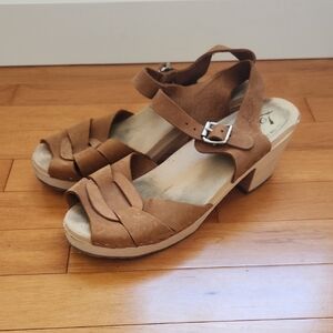 Lotta From Stockholm Peep Toe Clogs